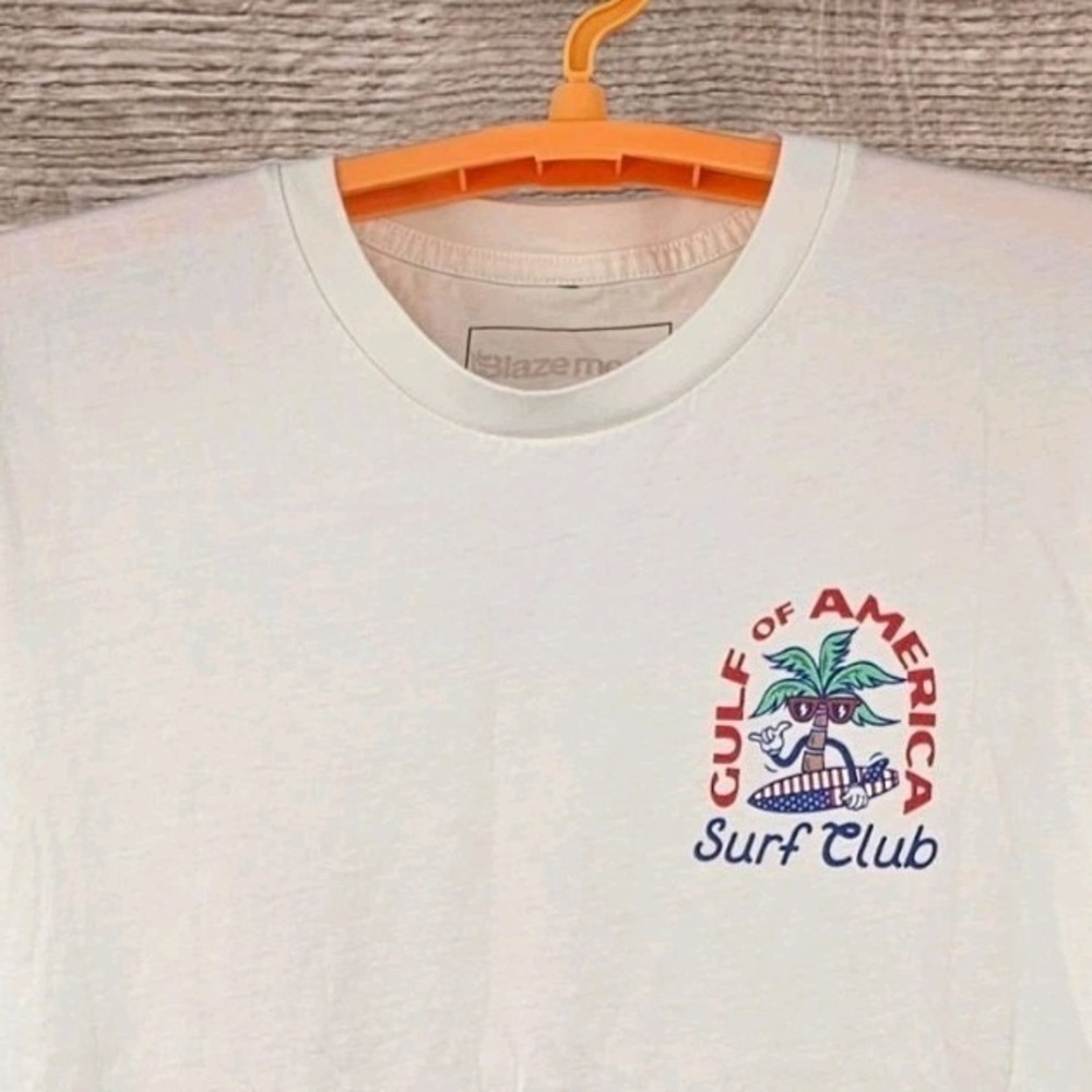 Blaze Media Gulf Surf Club Graphic T-Shirt Size Small